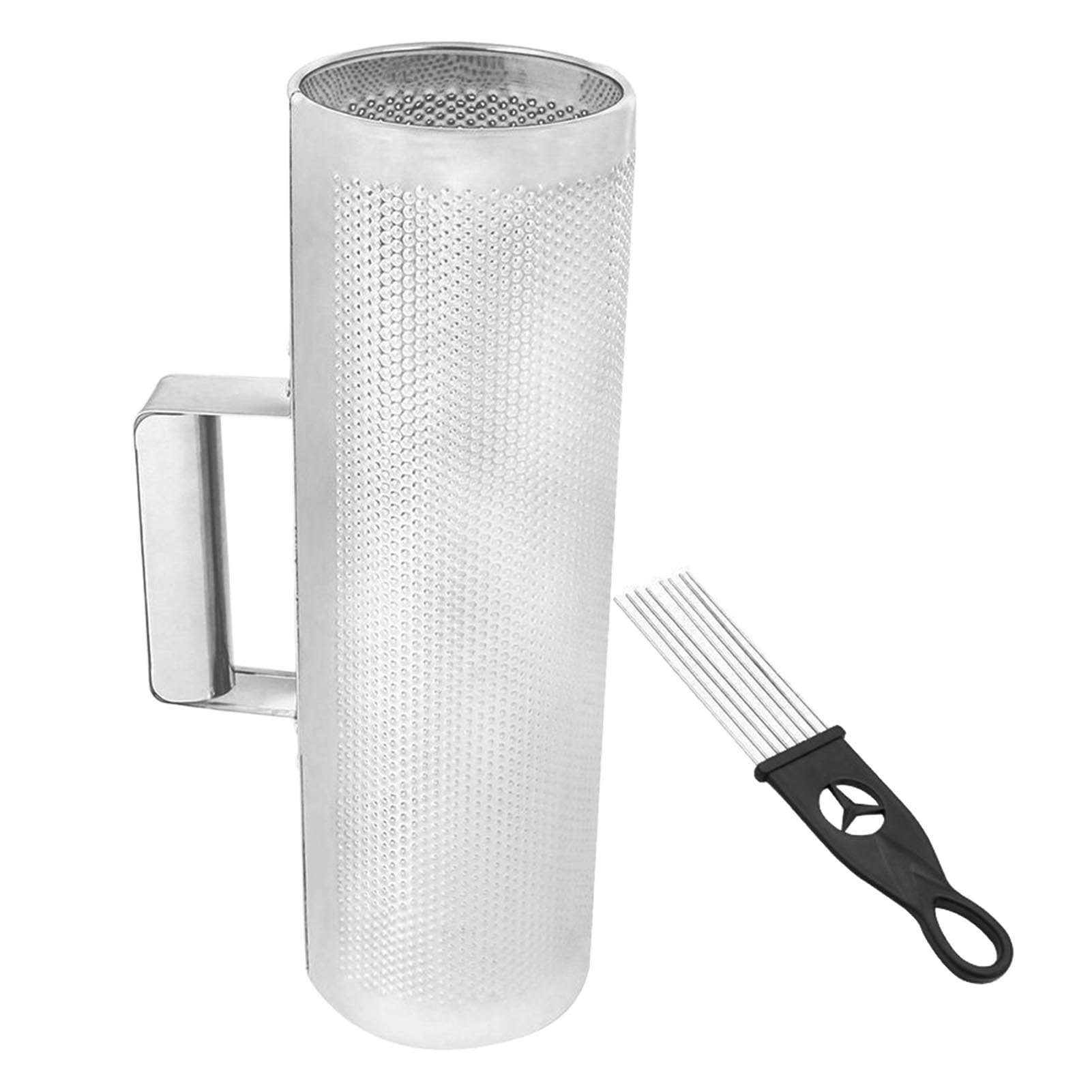 Guiro Shaker à percussion en aluminium, instrument de musique pour l'éducation précoce des enfants, Guiro en métal durable avec brosse à gratter, outil de rythme portable pour