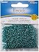 Darice Glass Seed Bead, Metallic Teal