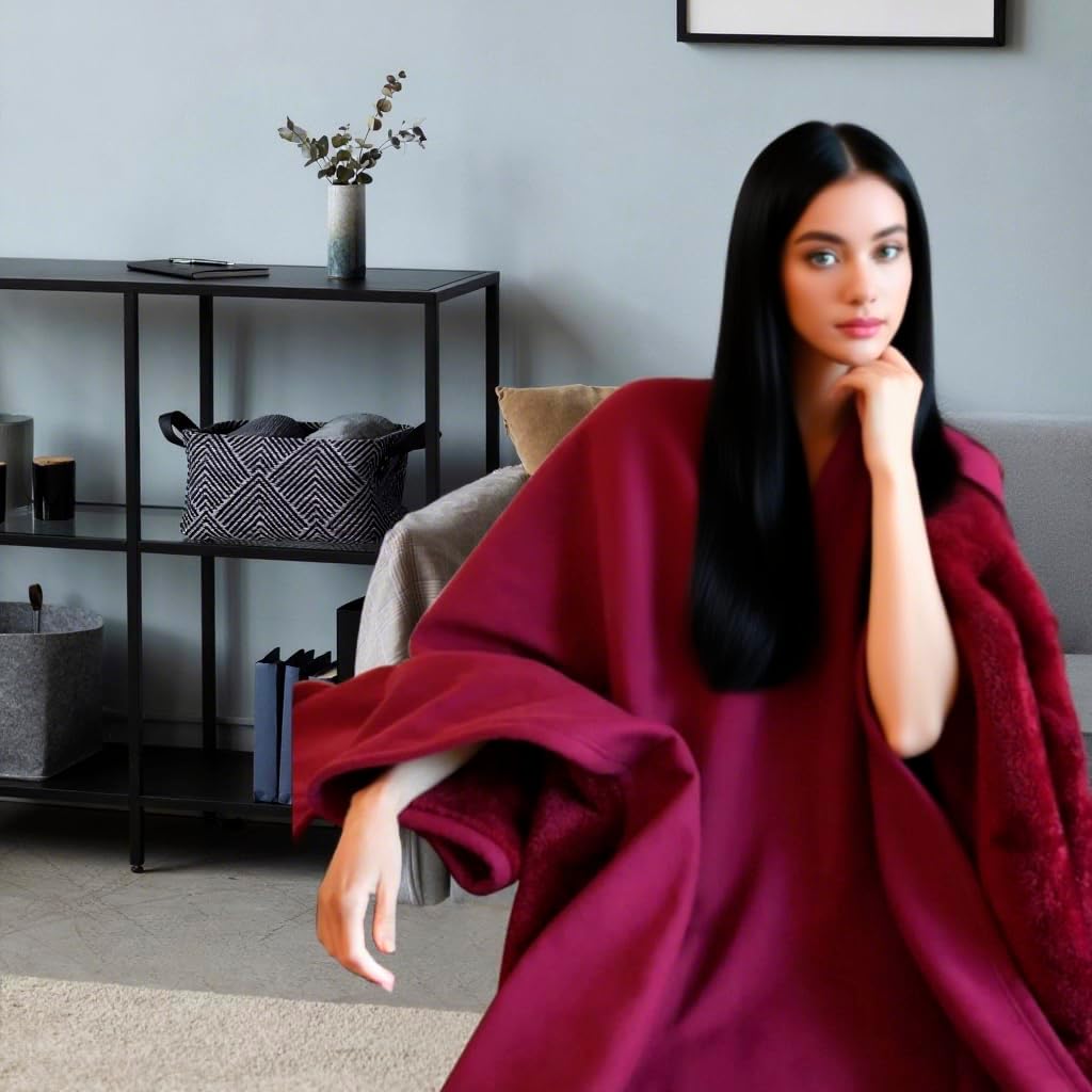 2025 Arcane Hoodie, Loose Blanket Hoodie, Oversized Long Sleeve Sweatshirt, Calming Cloak Hoodie Men, Unisex - Image 5