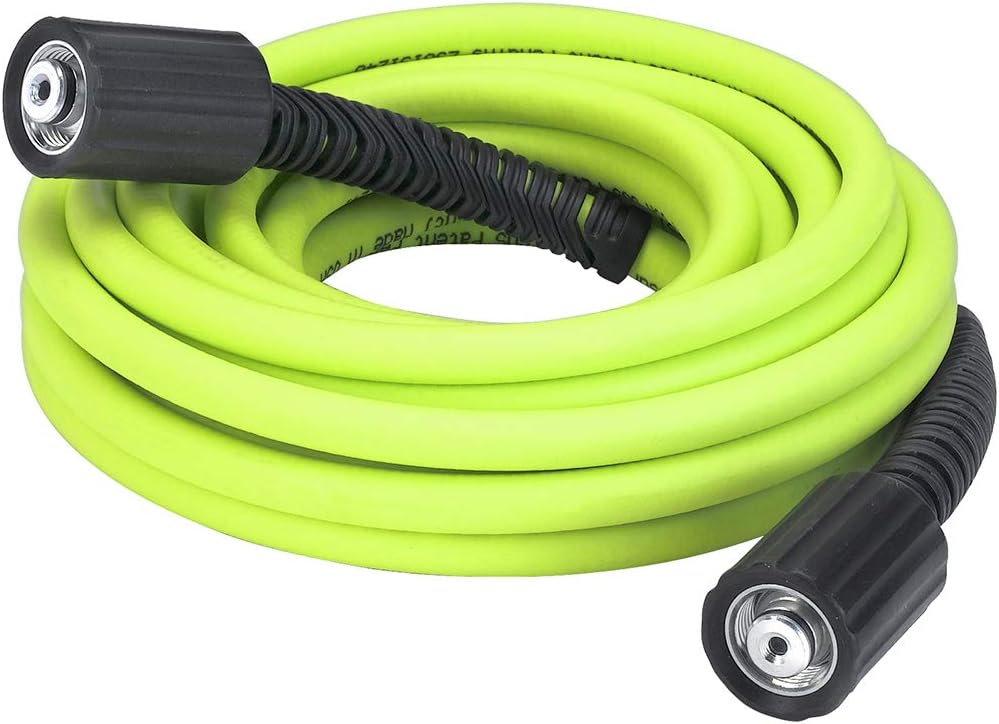 ZillaGreen 25' Flexible Hybrid Polymer Pressure Washer Hose
