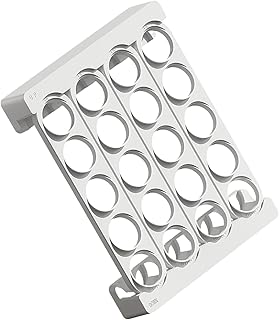 壁掛け式コーヒーポッドホルダー省スペース20容量カウンタートップポッド収納ラックディスプレイスタンド多機能収納棚