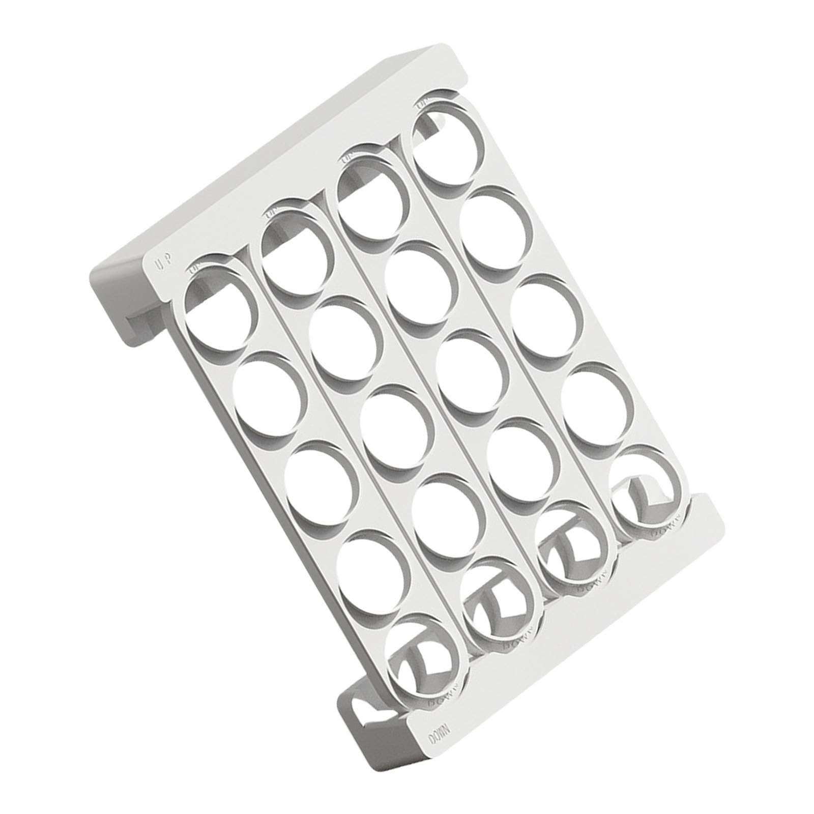 carotoe Multiposition Coffee Pods Rack Wall Mountable 20 Capacity Coffee Pods Holder Storage Shelf for Kitchen Countertop Wall Mounted Organiser