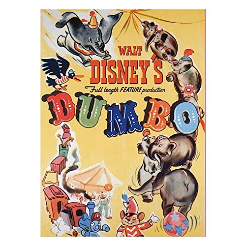 Disney Classic - Dumbo (Magnete Metallo) Half Moon Merchandising Ufficiale