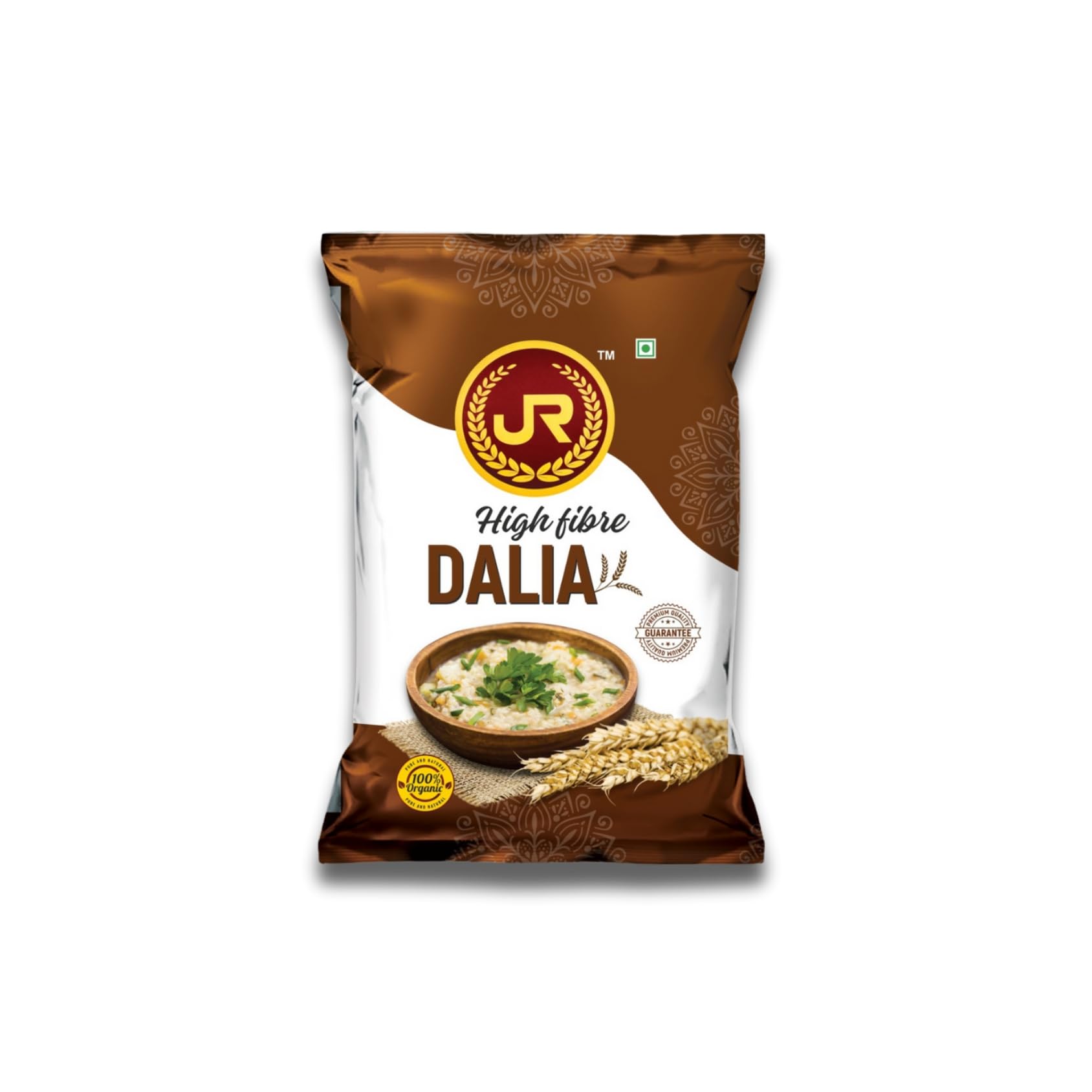 JR Dalia 500gms | 100% wheat dalia |fibre | no preservatives | 100