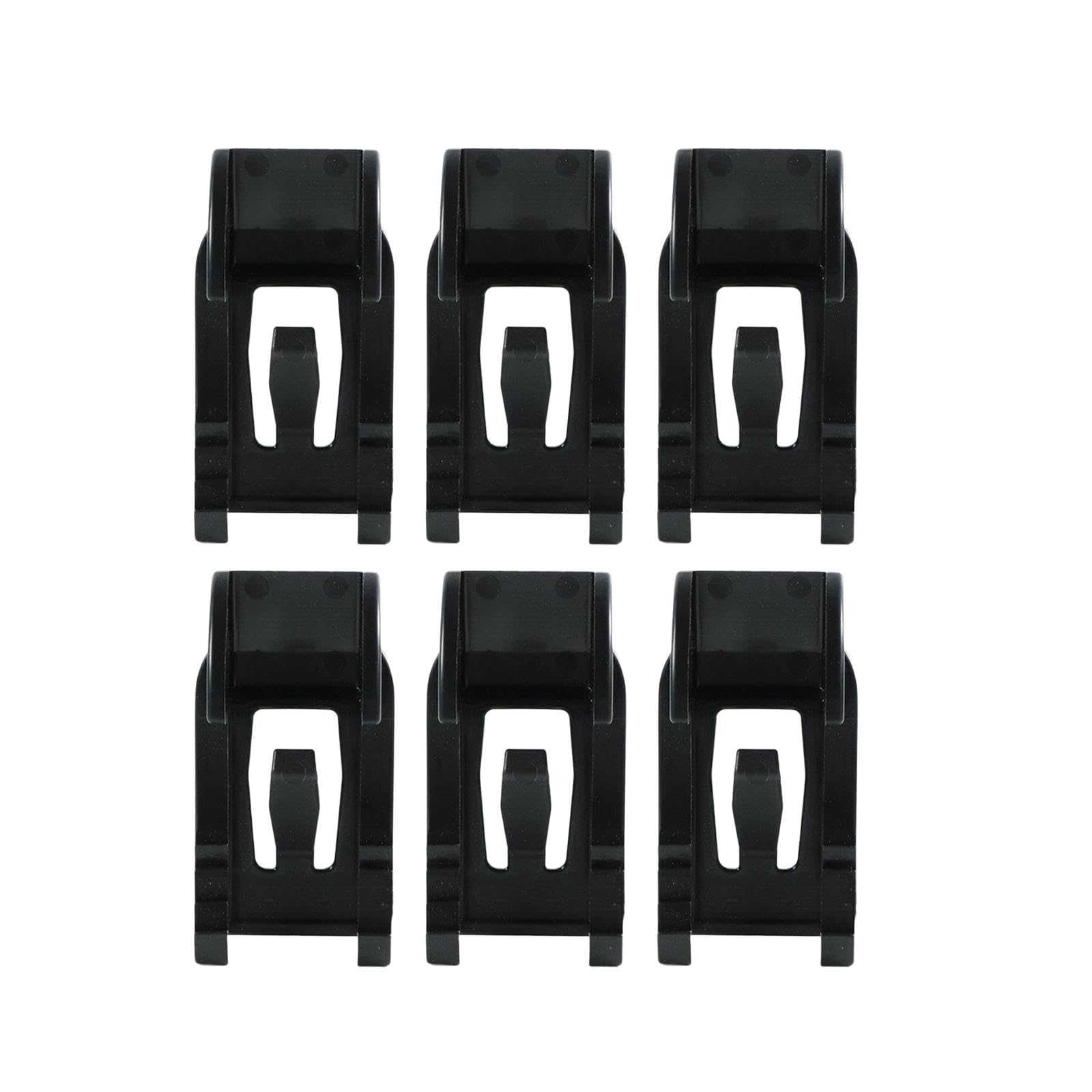 Lot de 6 Clips de Fixation pour Pare-Neige PV, Résistants Aux Intempéries, pour Panneaux Solaires et Freins à Neige PV