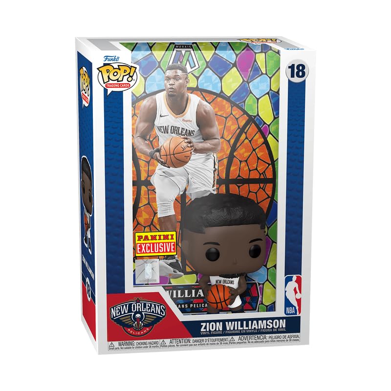 Amazon.com: Pop! Trading Cards: Mosaic Prisms - Zion Williamson New ...