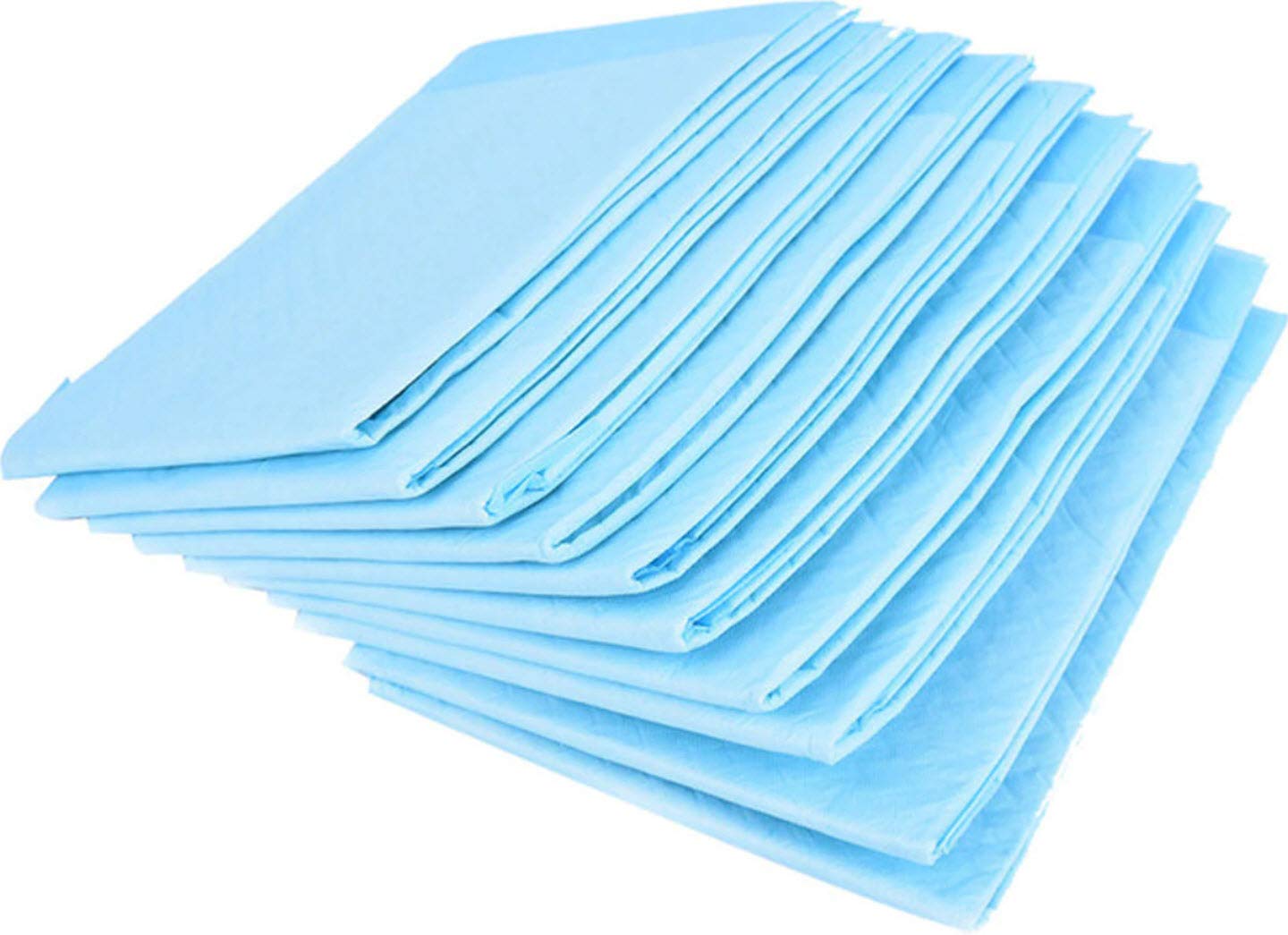 Large Disposable Incontinence Bed Pad 23 x 36 in. (20 Count) - High Absorbency Bed and Chair Underpad Protection for Adult, Child, or Pets - Waterproof Chux by BrightCare