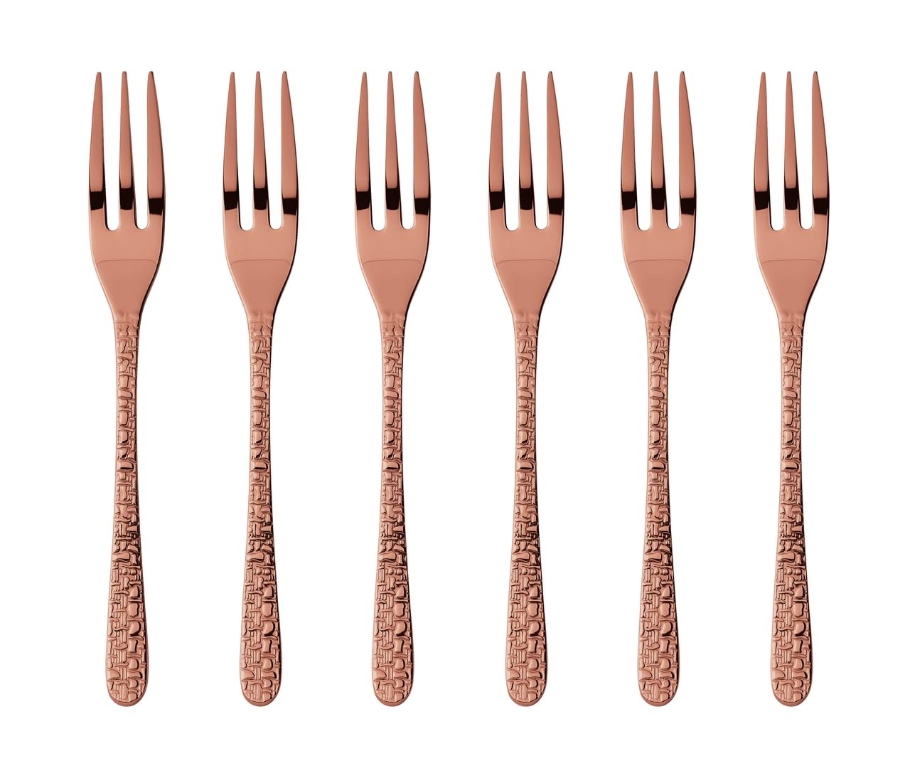 Sambonet - Confezione Regalo 6 Forchette Dolce Venezia Pvd Copper