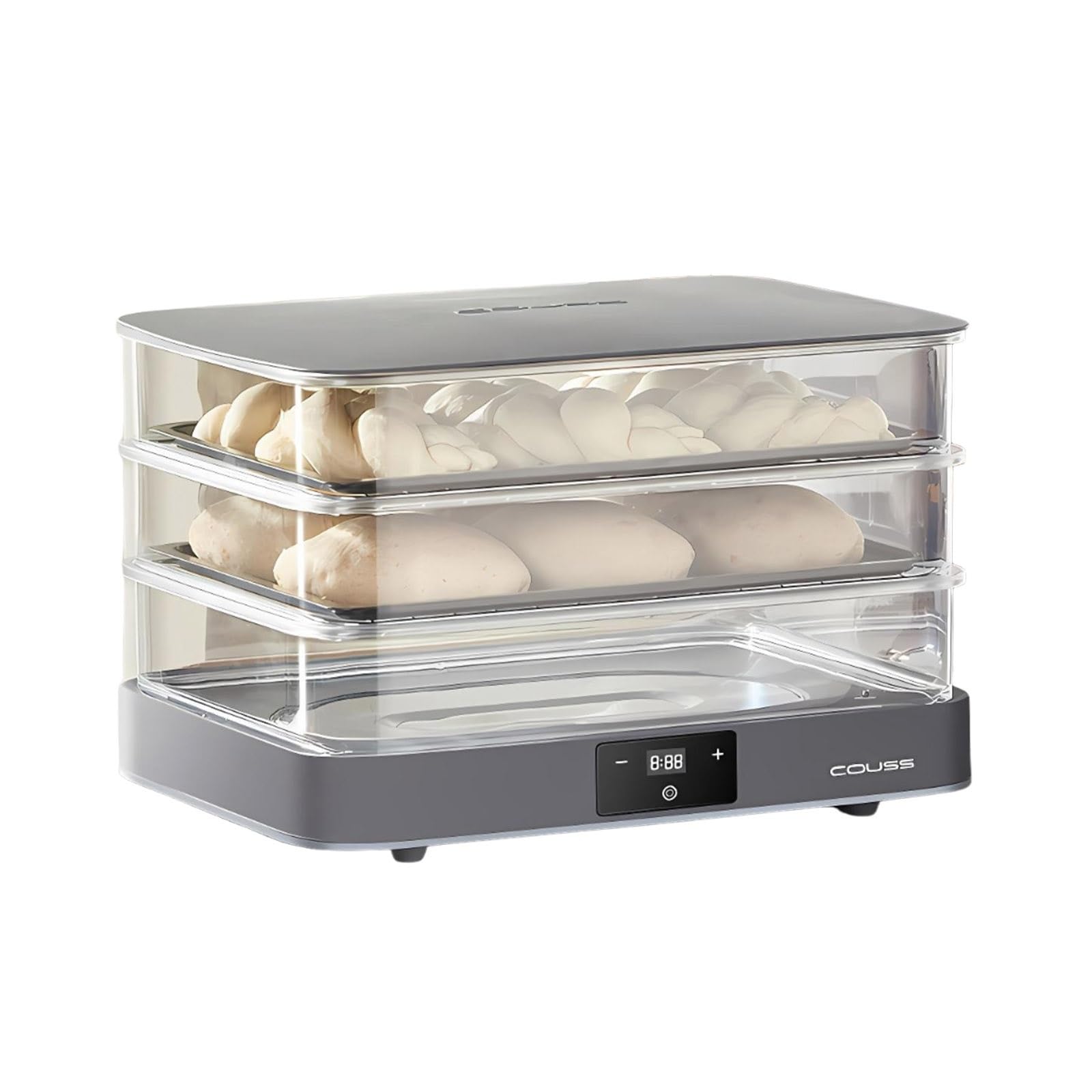 Macchina Lievitazione Impasto Lievitatore per Pane Box di Lievitazione 40l con Temperatura Regolabile, Camera di Fermentazione per Pizza, Lievito Madre E Pasticceria Domestica