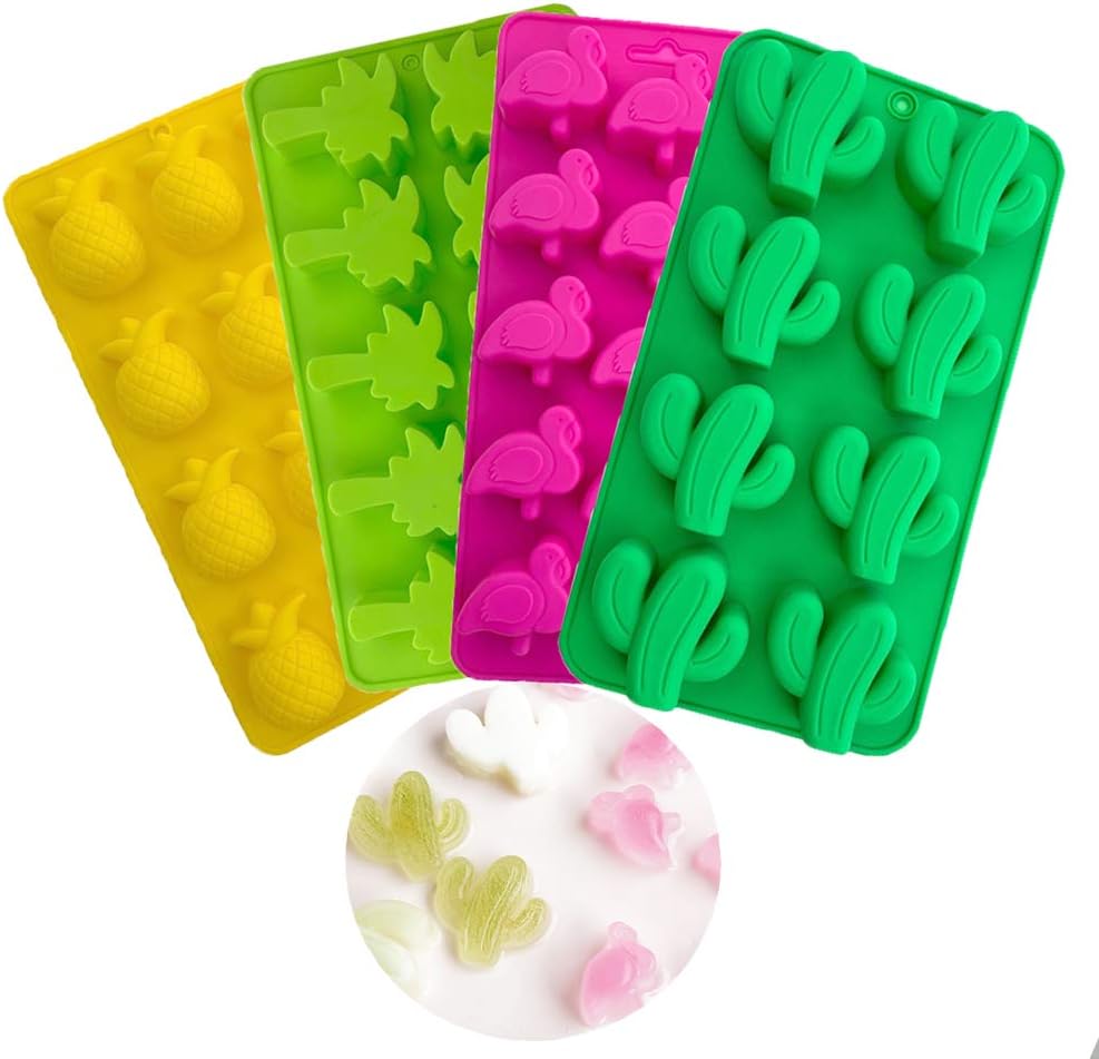 Tropical Rain Forest Theme Silicone Fondant Mold Chocolate Molds