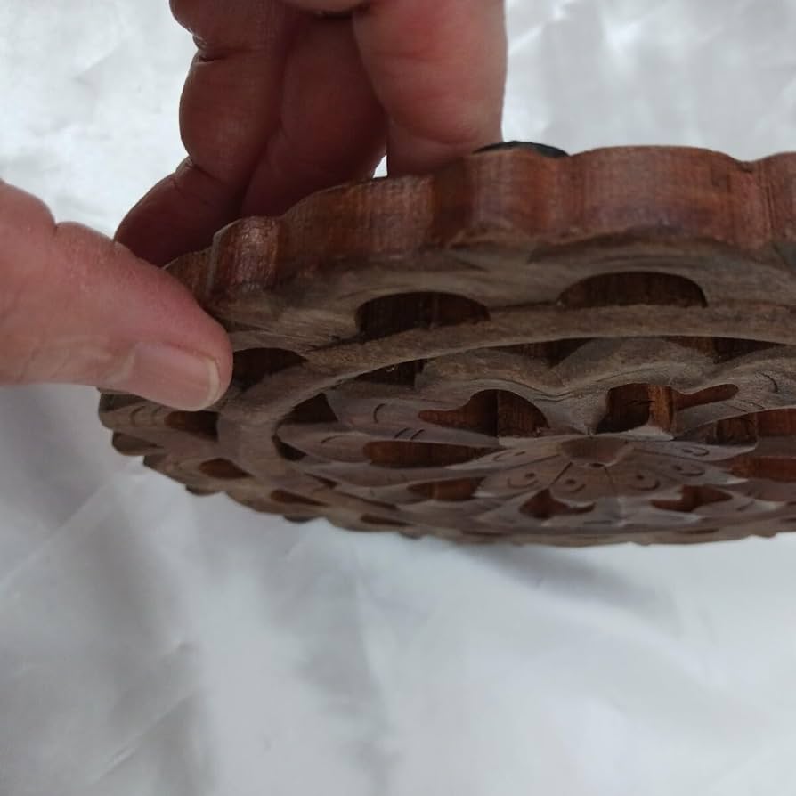 Amazon.co.jp: 木製彫刻フラワーデザインレリーフインテリア