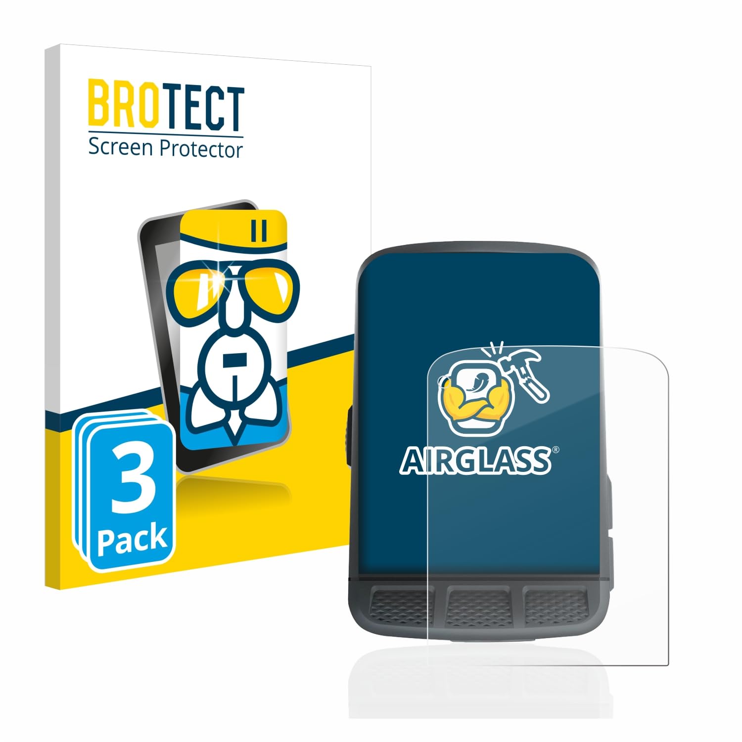 Protecteur D'écran Verre Trempé Hybride AtFoliX Pour Getnord Onyx – Dureté 9H – Made In Germany