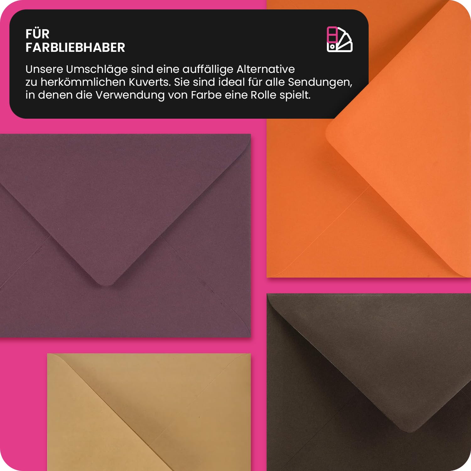 Buste da lettera colorate rosa pallido formato B6 12,5 x 17,5 cm 115g Sirio Color Nude eleganti per inviti