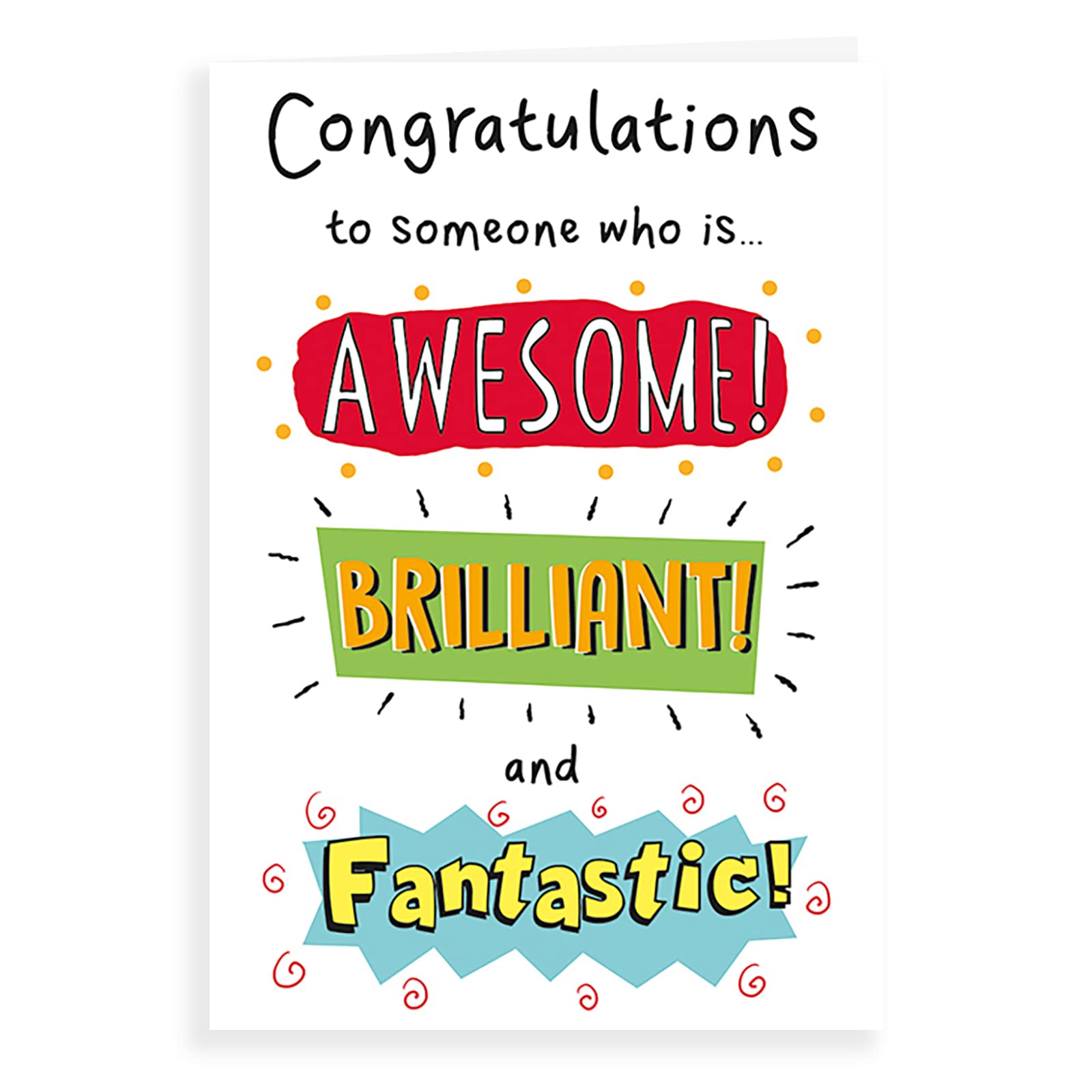 Piccadilly Greetings Regal Publishing Humour Congratulations Card - 7 x 5 inches