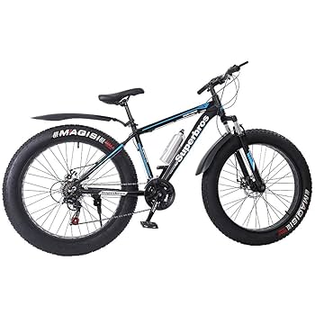 26インチMTBトップファットタイヤ自転車、スノーバイク、21段変速 Amazon | ファットバイク スノーバイク 26インチ 21スピード
