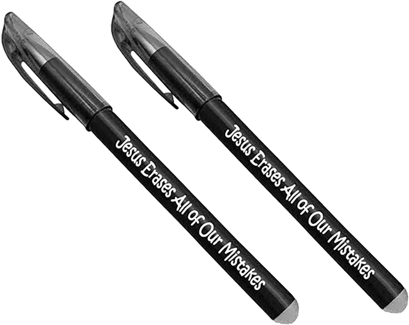 Religious Jesus Erases All Mistakes Erasable Pen, Pack of