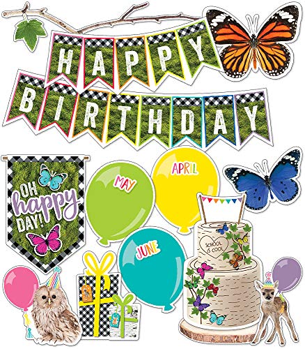 Schoolgirl Style - Woodland Whimsy | Birthday Mini Bulletin Board Set