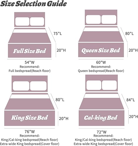 Miniatura 7 de HZ&HY - Juego de cubrecama de gran tamaño, ligero, delgado y reversible, 4 piezas, 100% microfibra, tamaño KingCal King, color sombras malva