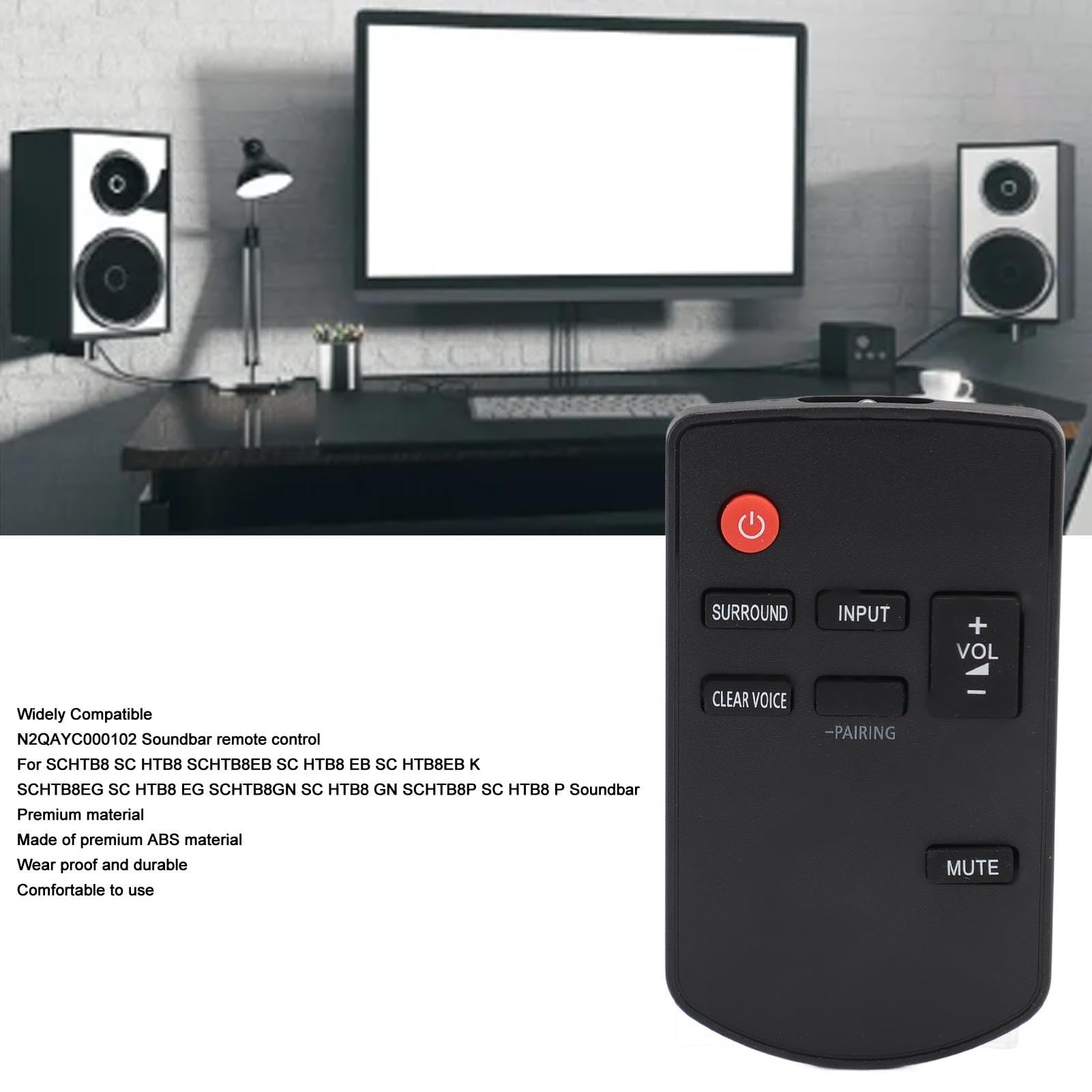 Amazon | N2QAYC000102 サウンドバーリモコン SCHTB8 SC HTB8 SCHTB8EB