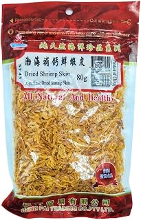 Heng Fai Dried Shrimp Skin | Premium Naturally Dried Seafood Seasoning | Rich in Protein and Umami Flavour | Perfect for Congee, Dumplings, Soups and Stir-Fries | Authentic Asian Cooking Ingredient | 80g