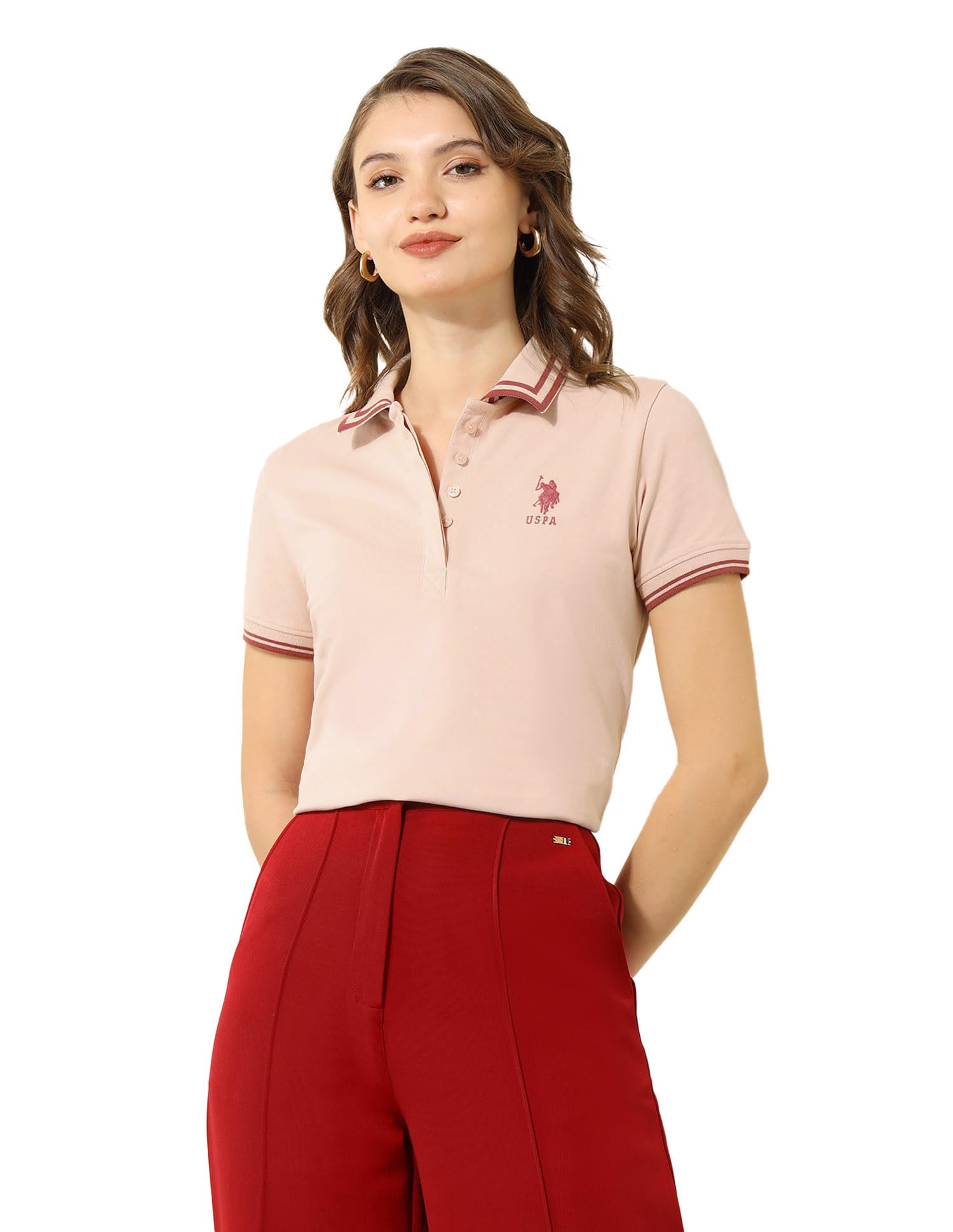 u.s. polo assn. Women's Regular Fit Polo Shirt-picture-38