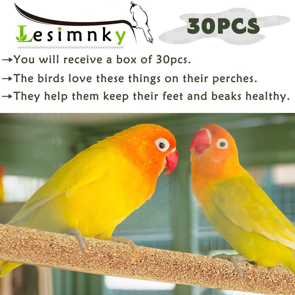 Lesimnky 30PCS Birds Perch Covers - Image 2