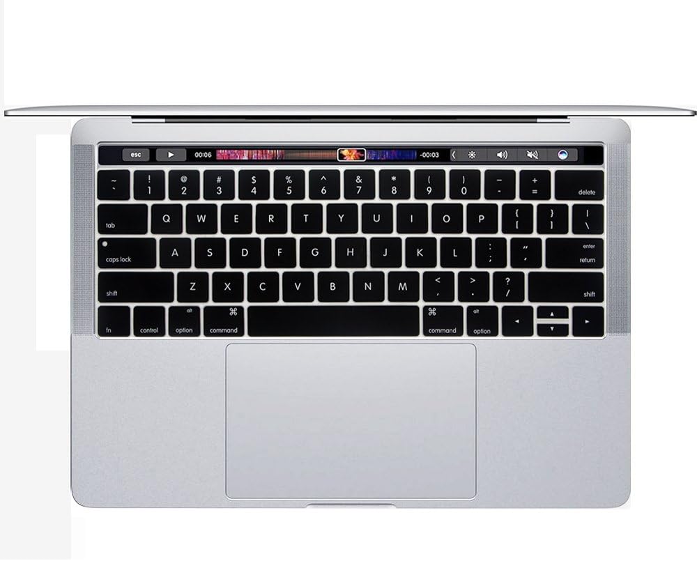 Matte Hard Case with Keyboard Cover Screenguard Compatible Latest MacBook Pro 15 Inch with Touch Bar& Touch ID Model:A1707 A1990