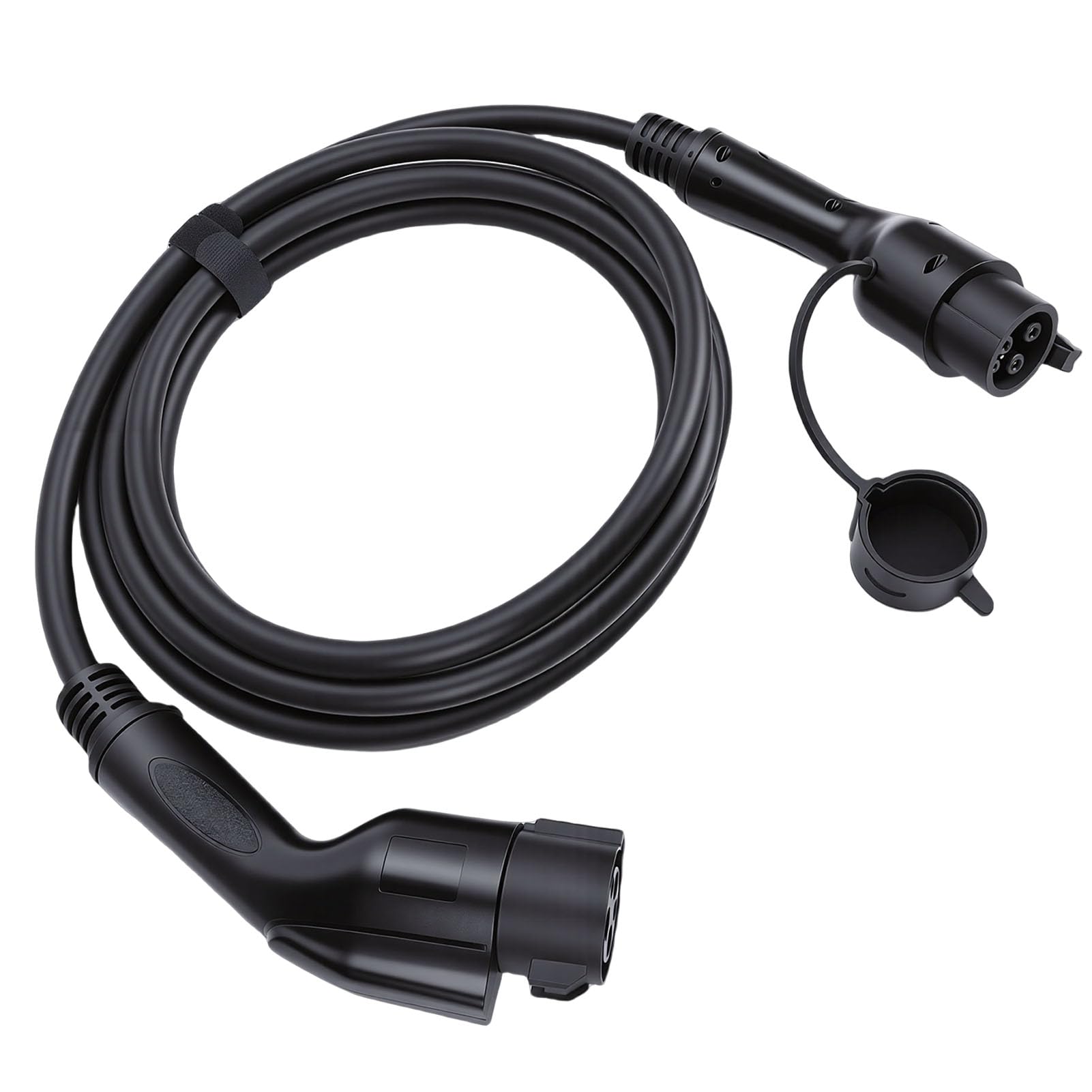 KIMISS Przedłużacz Kabla ładowarki EV J1772, 32A 16 Stóp Heavy Duty SAE Przedłużacz J1772 Kompatybilny z ładowarkami 110 V-240 V Poziomu 1/2, Zamiennik dla Forda Mustanga Lyriq Kona EV
