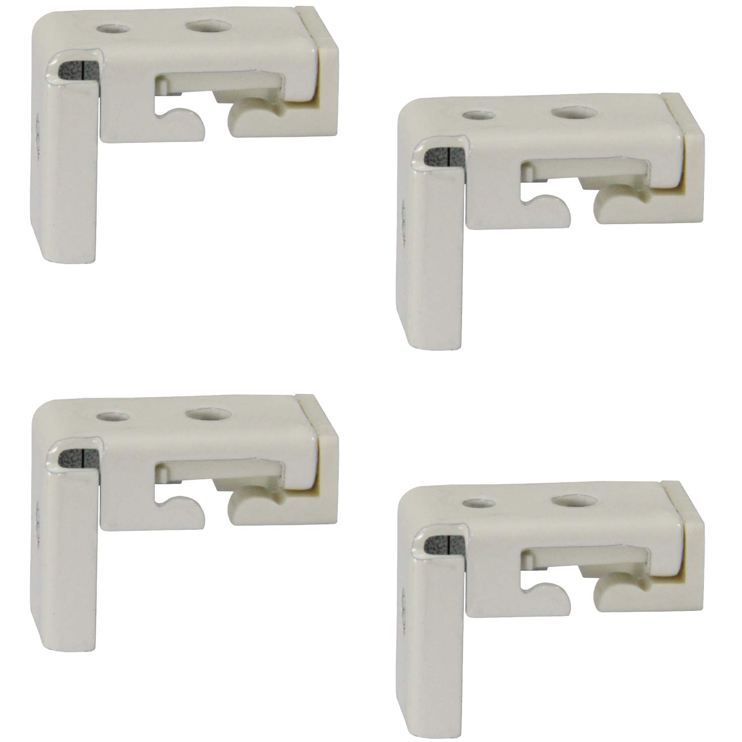Amazon | アジャスタブルカーテンレール用ブラケット(ネジ付) 4個入