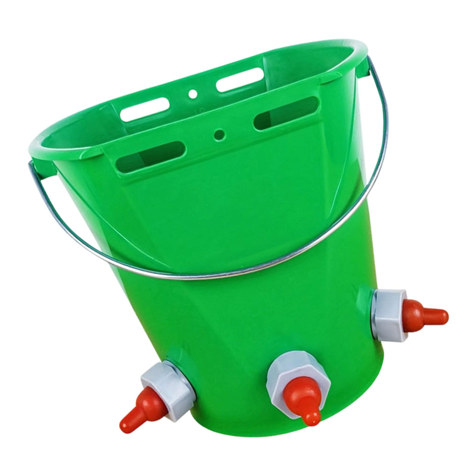 LUCKGONI Nipple 8L Feeder Bucket For Lamb Calves Puppies Nursing Bucket Multi Animal Nursing Tool Farm Drinking Equipment