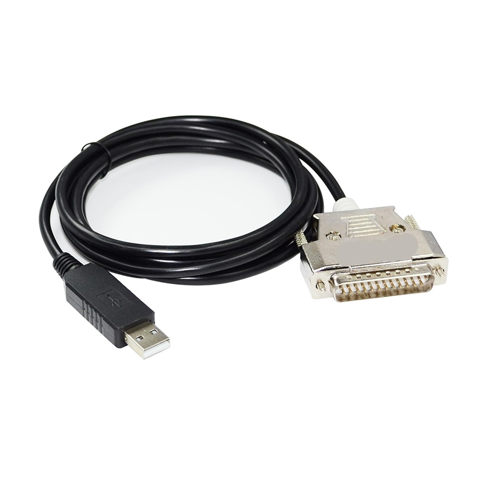 BIVOO ADAPTATEUR USB VERS D-SUB 25 BROCHES DB25 MÂLE RS232 CÂBLE DE COMMUNICATION SÉRIE(3 metres)