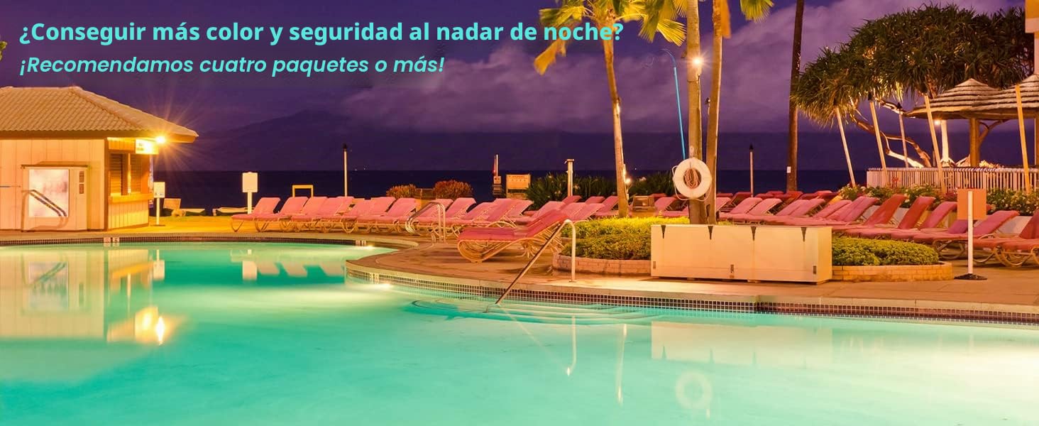 ledmo Foco led piscina PAR56 RGB Piscinas Lámpara 38W Con Control Remoto 12v AC/DC Luces led Piscina IP68 Impermeable luces piscina ángulo de Iluminación 140 °