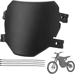 Número de bicicleta elétrica placa frontal de motocicleta compatível com Sur Ron LBX Talaria Sting MX3/R MX4 Talaria XXX E Ride Pro SS S SR Preto