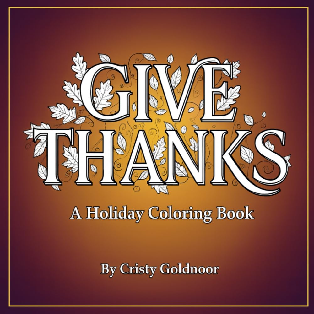 Give Thanks A Holiday Coloring Book