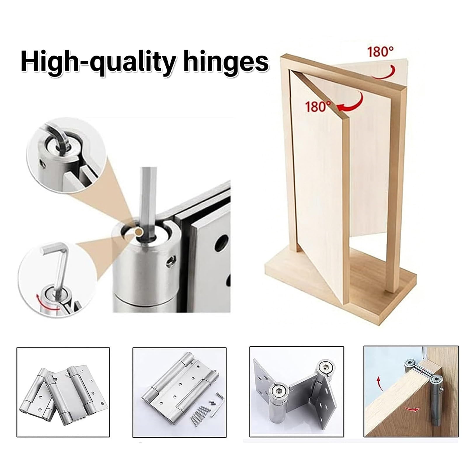 Genérico Puerta Holandesa de Madera Maciza, Estilo café, con diseño rústico de Granja, fácil instalación para sótanos, Jardines, escaleras para Perros y decoración (C, 70 x 70 cm (27,55 x 2