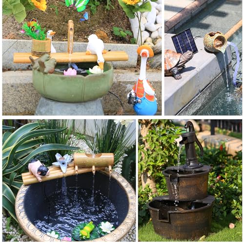 AISITIN-15W-Fuente-Solar-DIY-Fuente-Solar-Jardin-Exterior-con-Cable-de-3m-Mejorada-Bomba-Solar-con-6-Boquillas-de-Fuente-para-para-EstanquesJardinesDecoracion-Jardin-Exterior