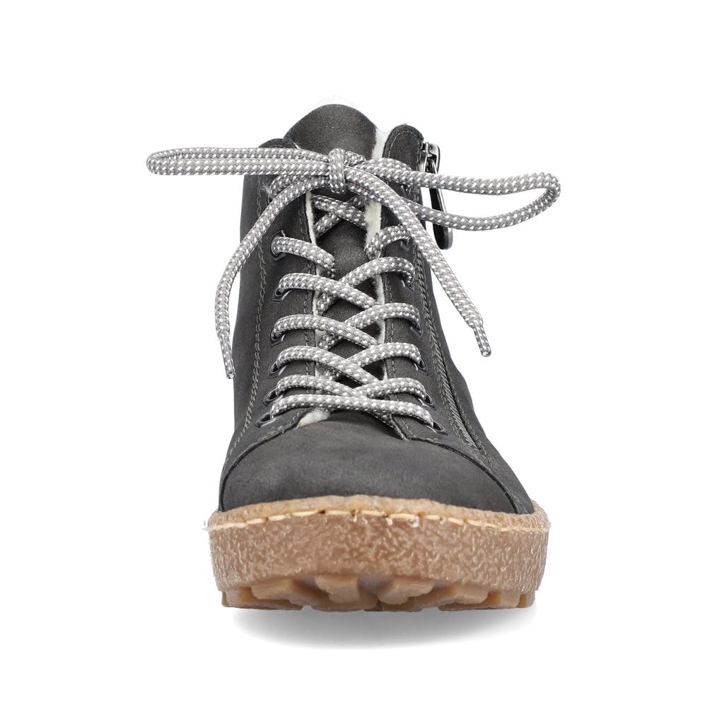 Rieker Donna Sneaker N1020, Signora Sneaker Basse,Soletta Removibile