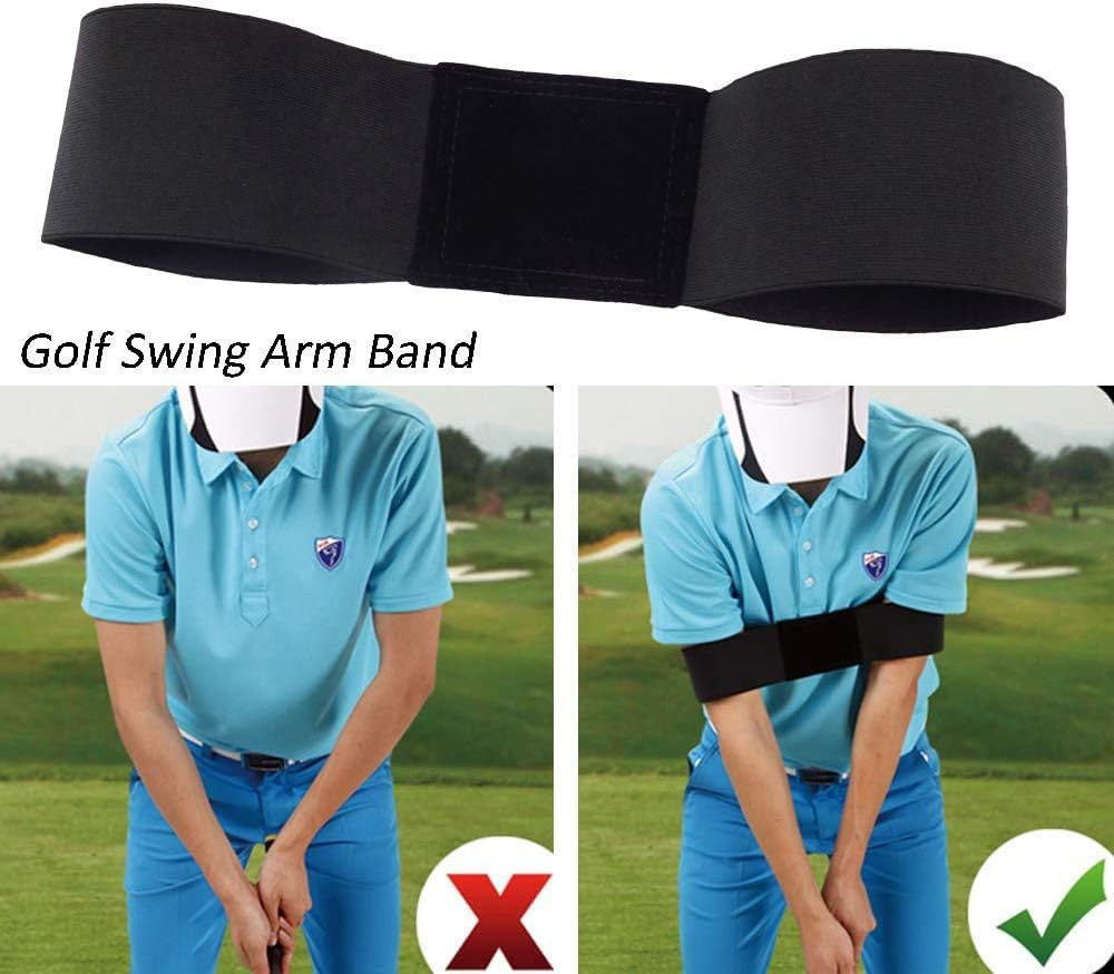 Golf Swing Plane Trainer Perfector Plate Ajustable Orientación Stick Rods Base Ayuda de Entrenamiento para Hombres Mujeres Interior Exterior Zona de Conducción o Esterilla Ejercicio