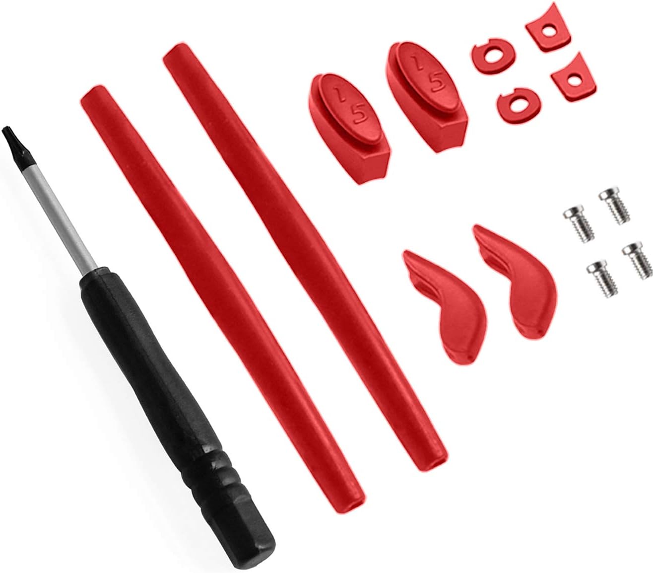 BLAZERBUCK Replacement Sock Kits Ear Replacement Socks & Nose Pieces for Oakley Juliet Sunglass image 4