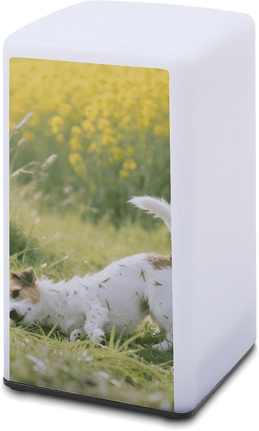 Dimmable Portable Desk Lamp Reading Table Lamp The Playing Puppy Bedside Night Light Battery Powered for Home Office Gift