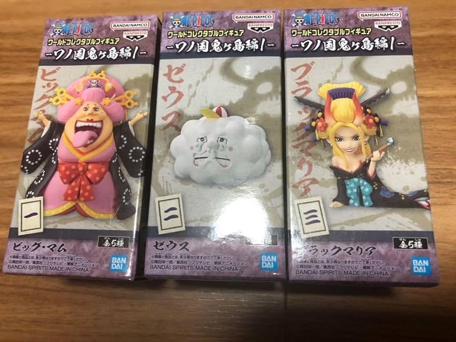 ワンピース ワーコレ ビッグマム ゼウス ルフィ ハンコック ワンピース ワーコレ ビッグマム ゼウス ルフィ ハンコック