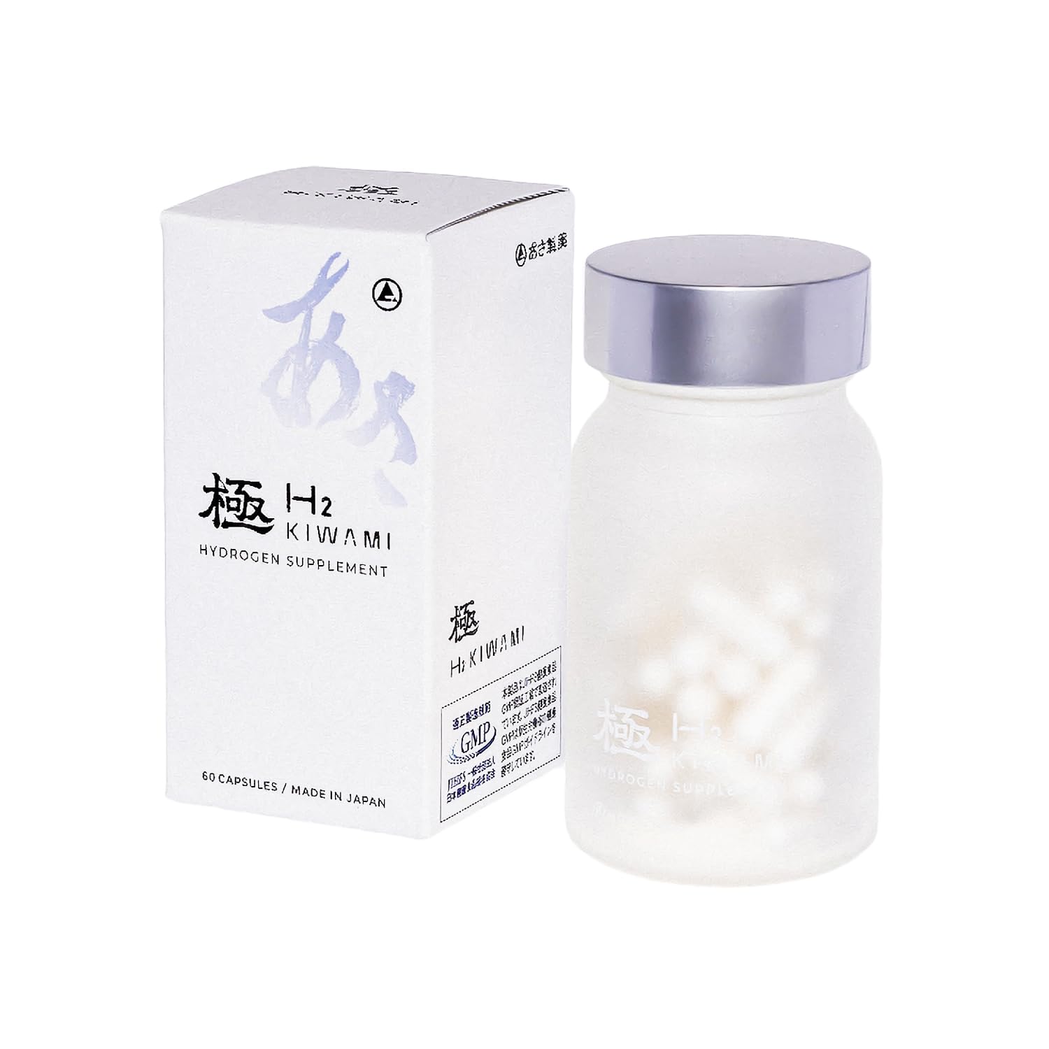 Amazon | あさ製薬 H2極 水素 サプリメント 60粒 日本製 GMP認証 FDA 