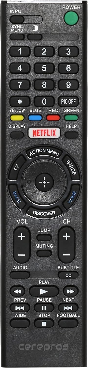 Amazon.com: Cerepros Replacement TV Remote Control for Sony NSX
