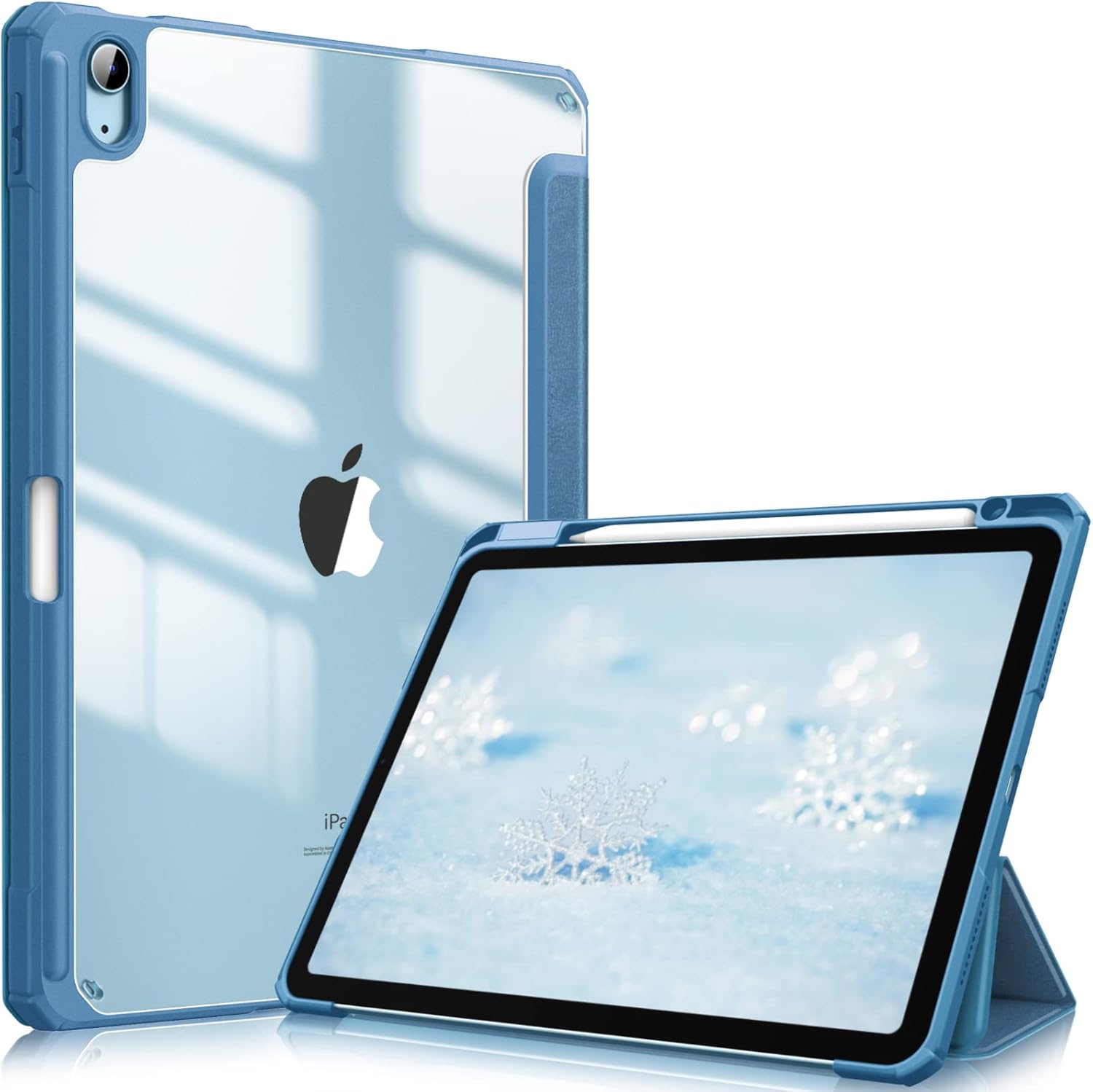 FINTIE Hybrid Case for iPad Air 11 Inch M4 (2026)/M3 (2025)/M2 (2024), iPad Air 5th/4th Generation (2022/2020) 10.9 Inch
