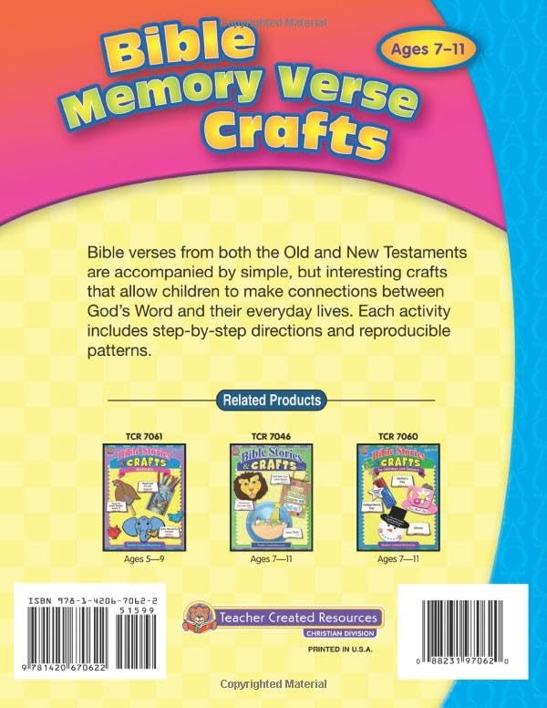 Bible Memory Verse Crafts (Bible Crafts) - Image 2