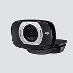 Logitech HD Webcam pour ordinateur portable C615 avec Pold-and-Go Design, 360-Degree Étourne-toi, 1080p caméra