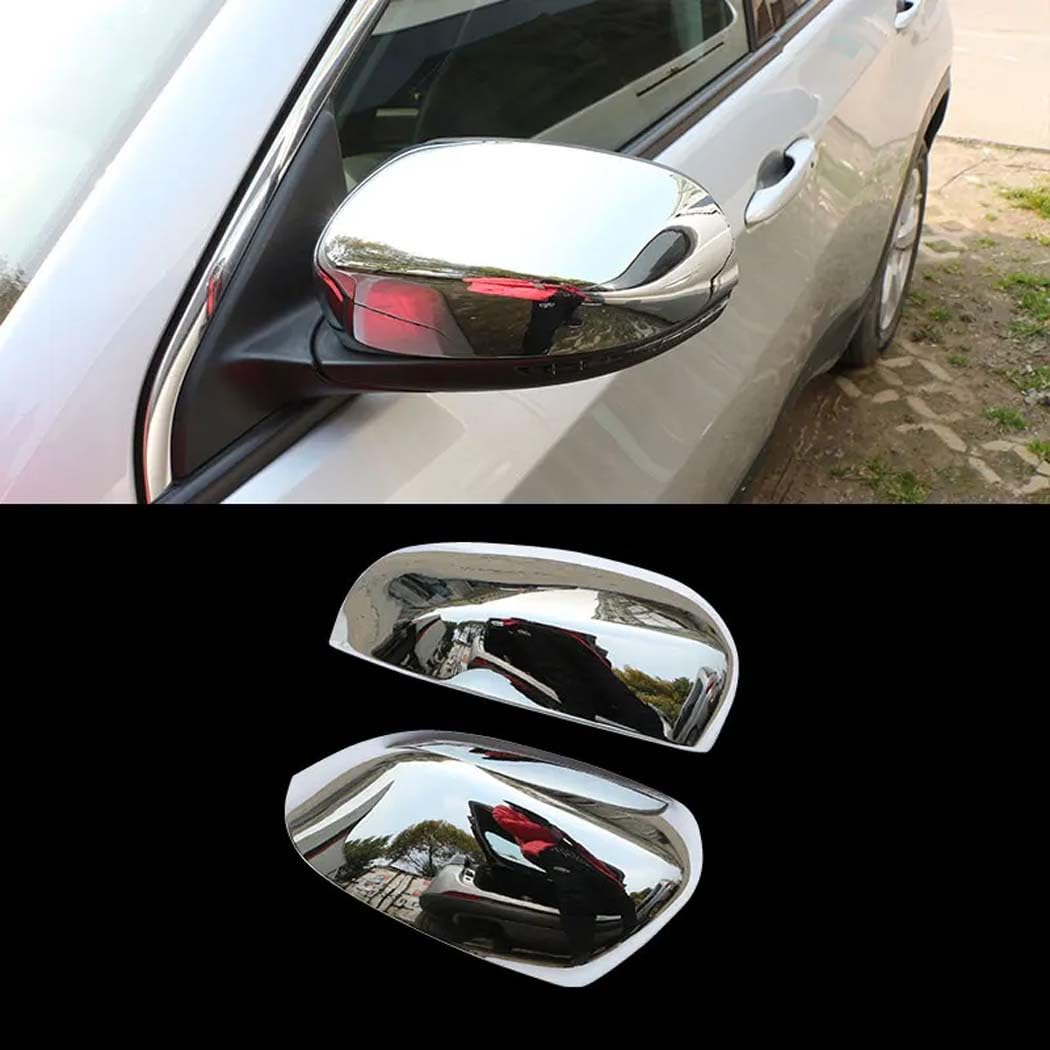 Copertura per specchietto retrovisore per Auto per Jeep Compass 2th 2017-2020, Accessori per Rivestimento specchietto retrovisore in ABS Cromato
