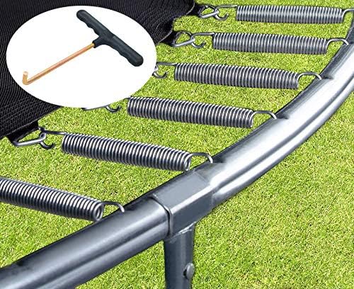 Vincilee Trampoline Spring Pull Tool (T-Hook) Trampoline Spring Tool(2 Pack