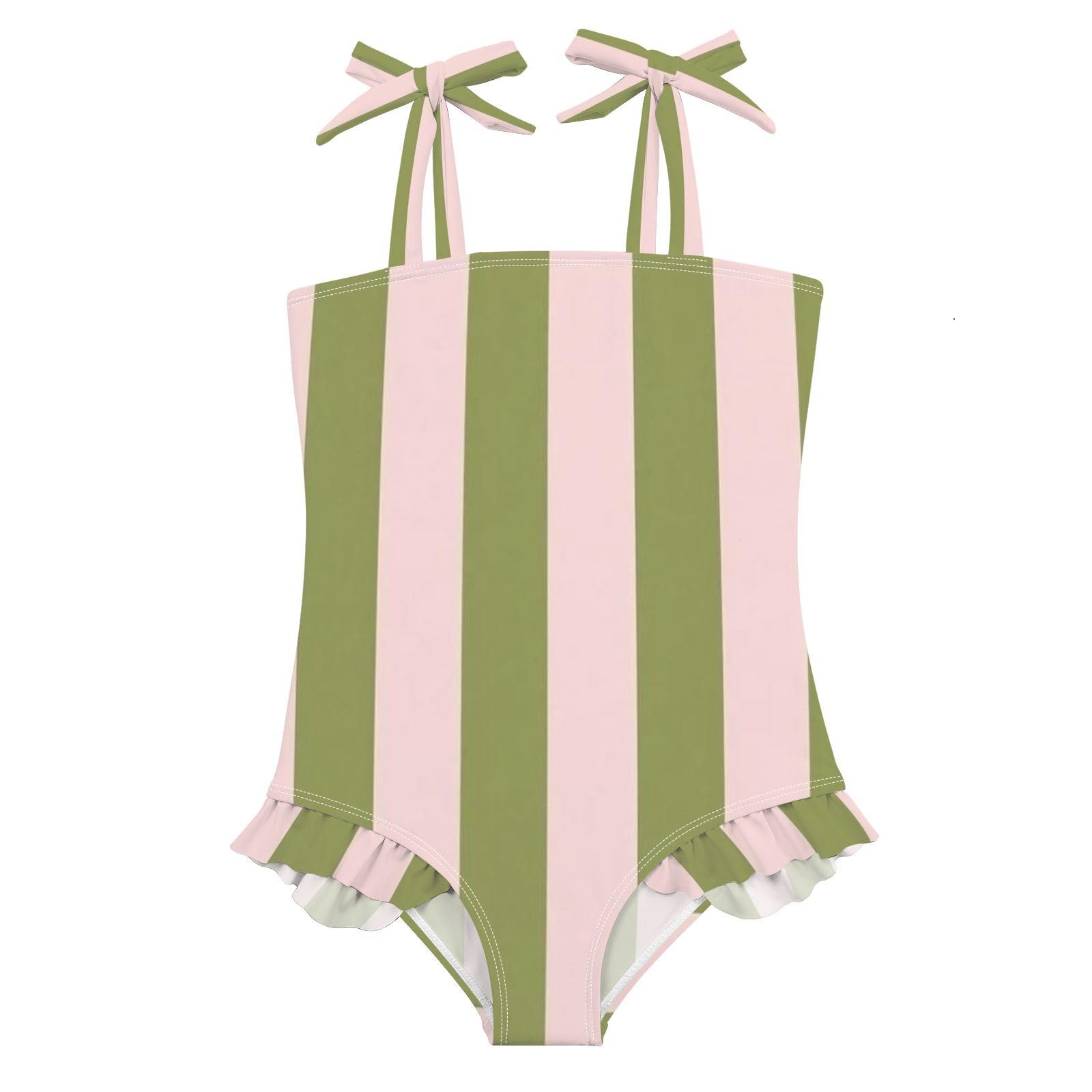 FRODOTGV Costume da bagno intero per ragazze, ad asciugatura rapida, costume da bagno da spiaggia per bambine