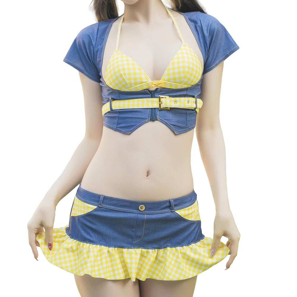 Amazon.co.jp: [PHARFAITE] Chill Gingham/ギンガムチェック＆デニム柄